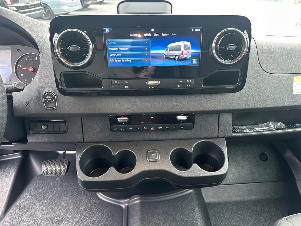 2025 Jet Black Mercedes-Benz Sprinter 2500 Passenger 144 WB RWD Van