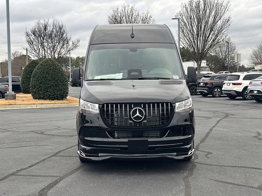 2025 Jet Black Mercedes-Benz Sprinter 2500 Passenger 144 WB RWD Van