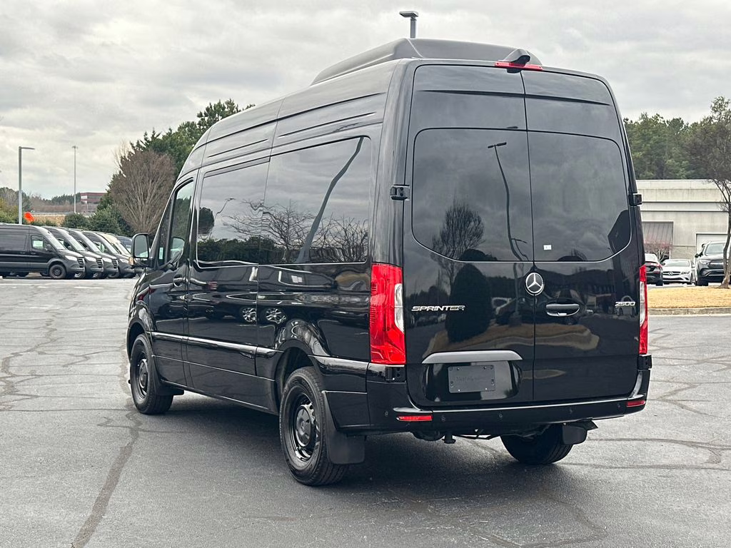 2025 Jet Black Mercedes-Benz Sprinter 2500 Passenger 144 WB RWD Van