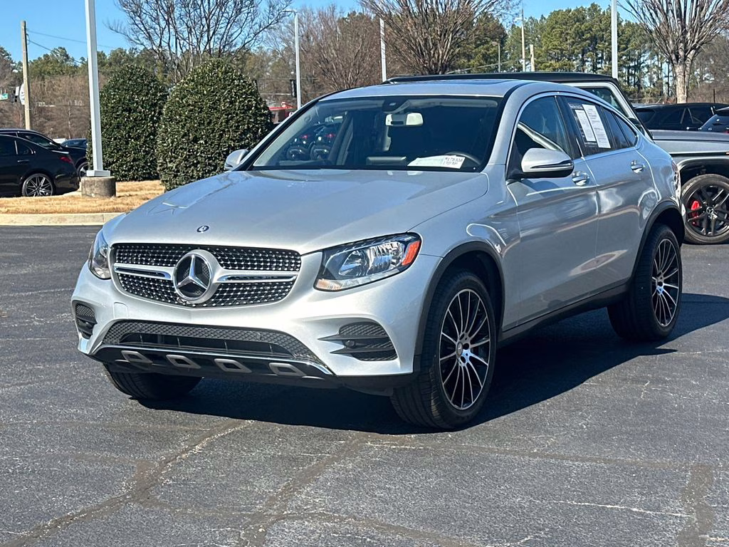 2017 Iridium Silver Metallic Mercedes-Benz GLC GLC 300 Coupe AWD SUV