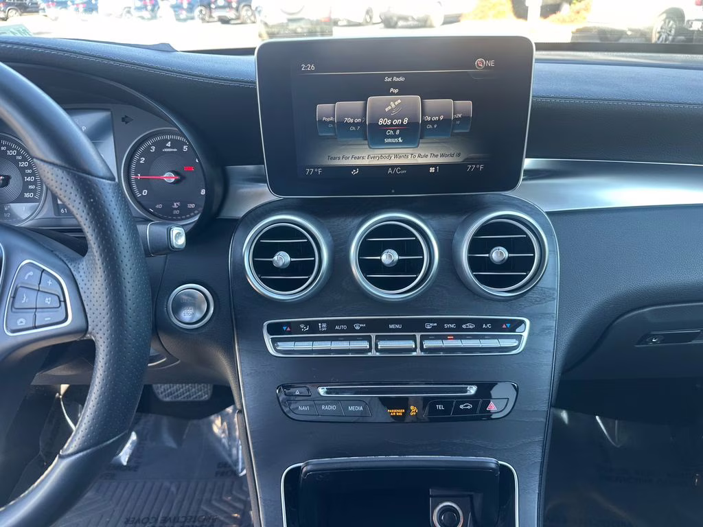 2017 Iridium Silver Metallic Mercedes-Benz GLC GLC 300 Coupe AWD SUV