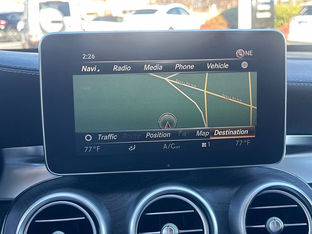 2017 Iridium Silver Metallic Mercedes-Benz GLC GLC 300 Coupe AWD SUV