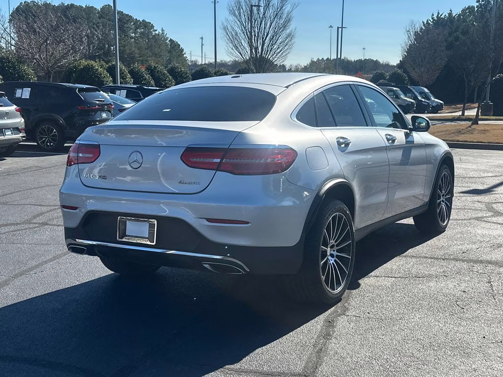 2017 Iridium Silver Metallic Mercedes-Benz GLC GLC 300 Coupe AWD SUV