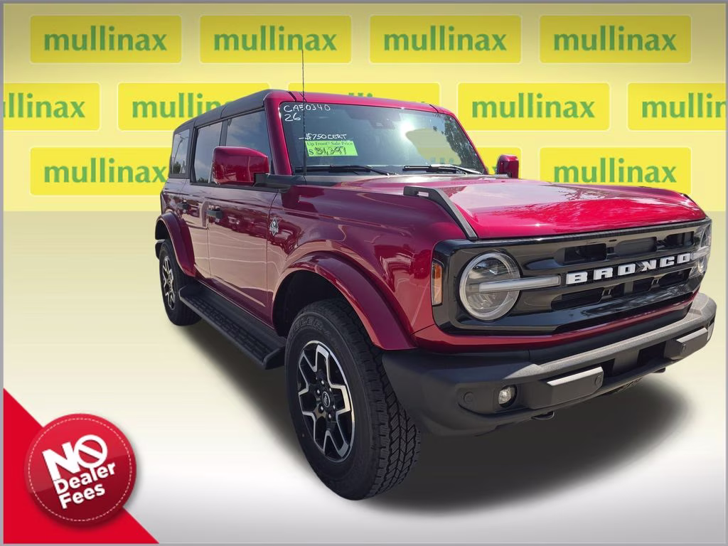 2026 Ruby Red Metallic Ford Bronco Outer Banks 4X4 SUV