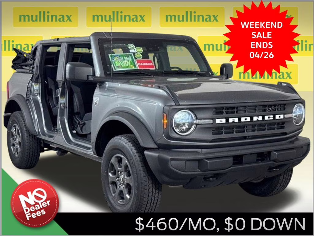 2026 Carbonized Gray Metallic Ford Bronco Big Bend 4X4 SUV