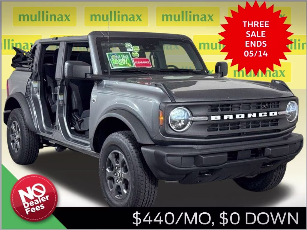 2026 Carbonized Gray Metallic Ford Bronco Big Bend 4X4 SUV