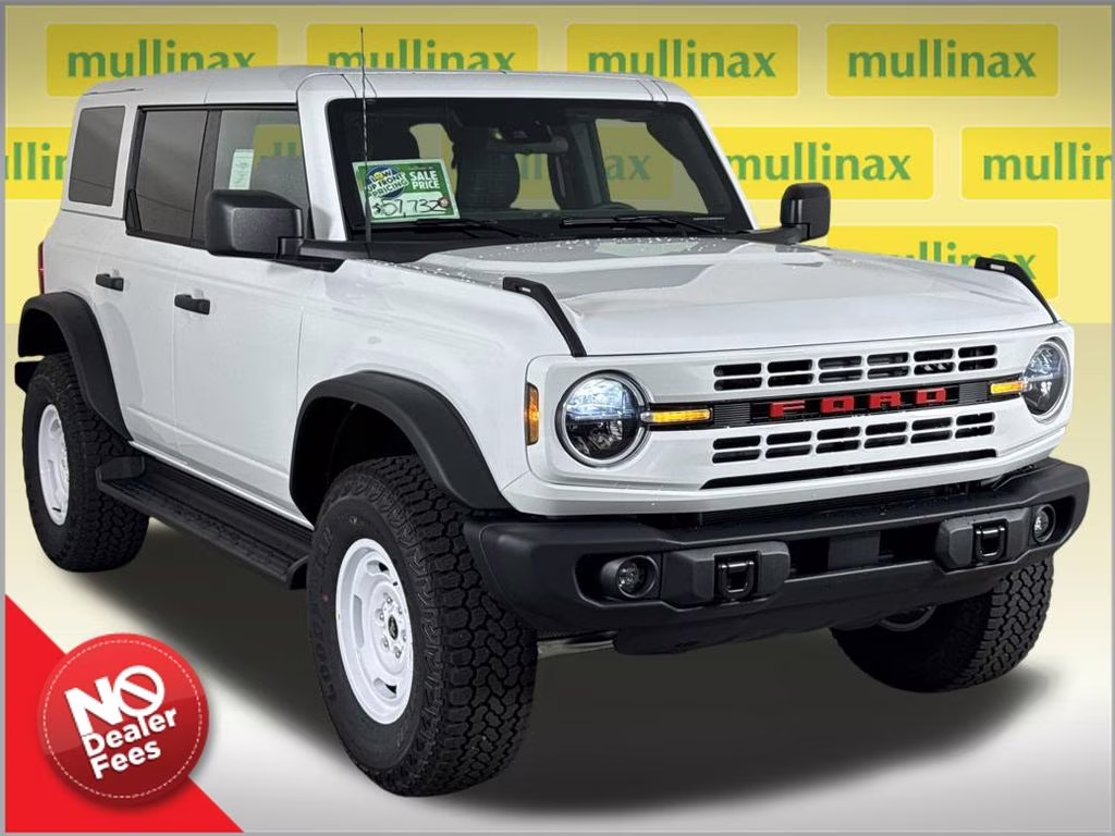 2026 Oxford White Ford Bronco Heritage Edition 4X4 SUV
