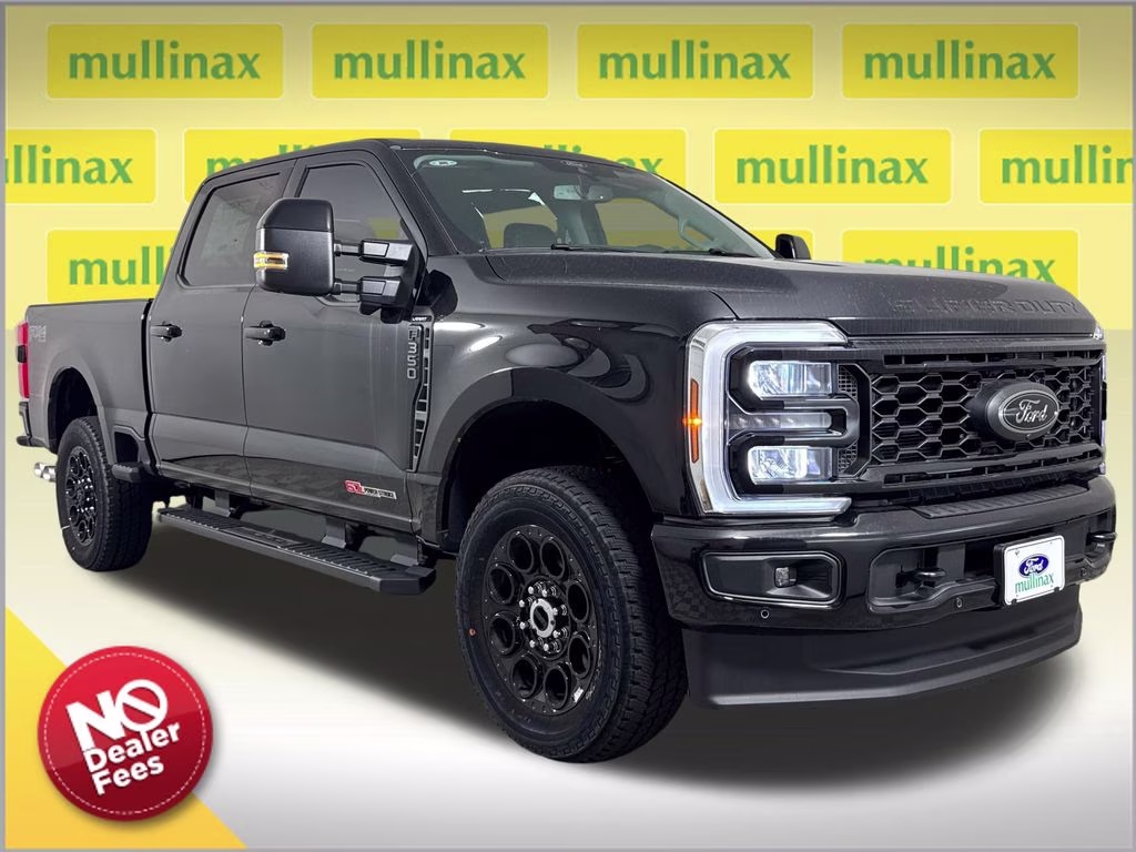 2026 Agate Black Metallic Ford Super Duty F-350 SRW Lariat 4X4 Truck