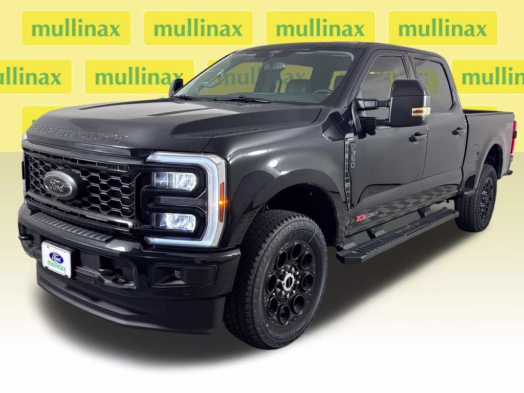 2026 Agate Black Metallic Ford Super Duty F-350 SRW Lariat 4X4 Truck