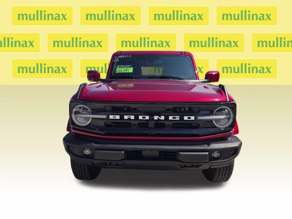 2026 Ruby Red Metallic Ford Bronco Outer Banks 4X4 SUV