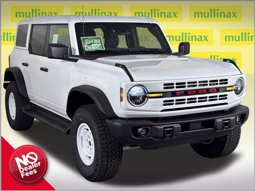 2026 Oxford White Ford Bronco Heritage Edition 4X4 SUV