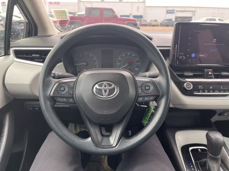 2024 Midnight Black Metallic Toyota Corolla LE FWD Sedan