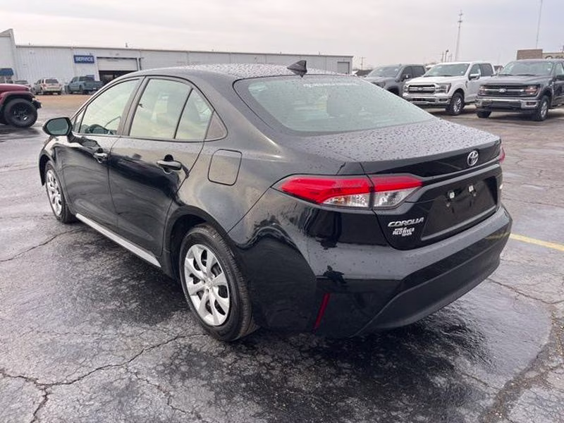 2024 Midnight Black Metallic Toyota Corolla LE FWD Sedan