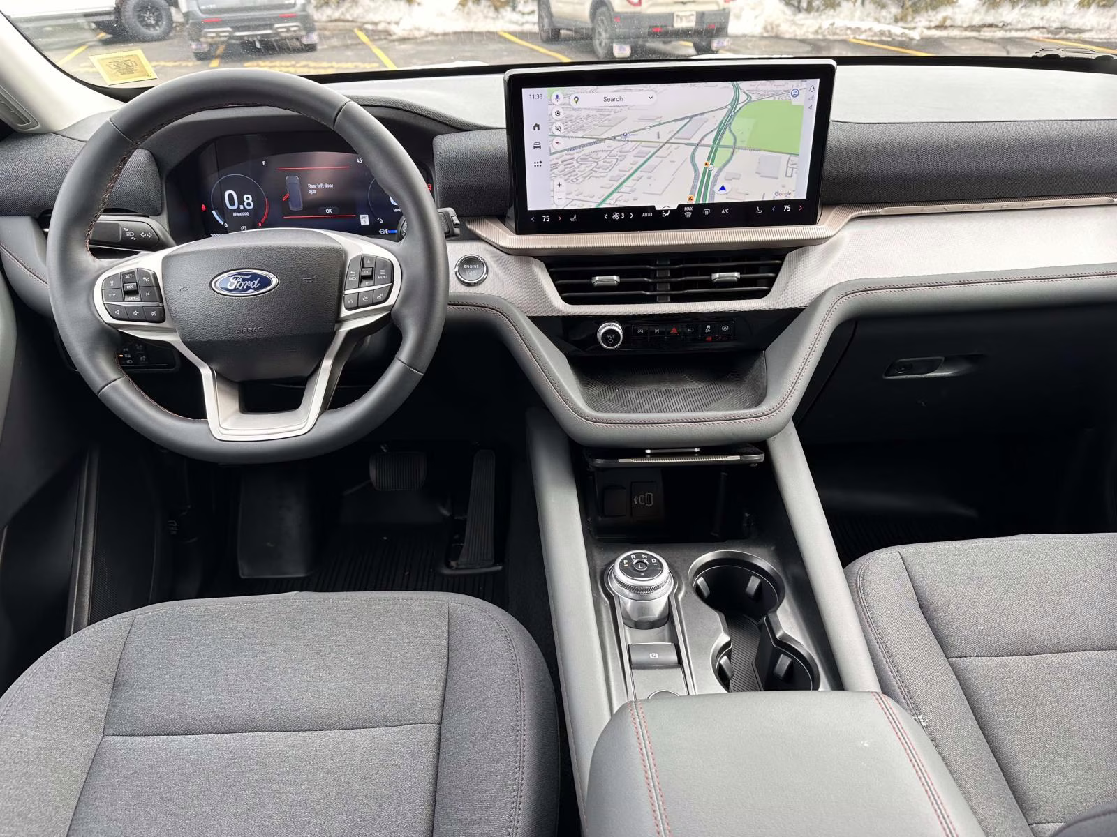 2025 Star White Metallic Tri-Coat Ford Explorer Active 4WD 4X4 SUV