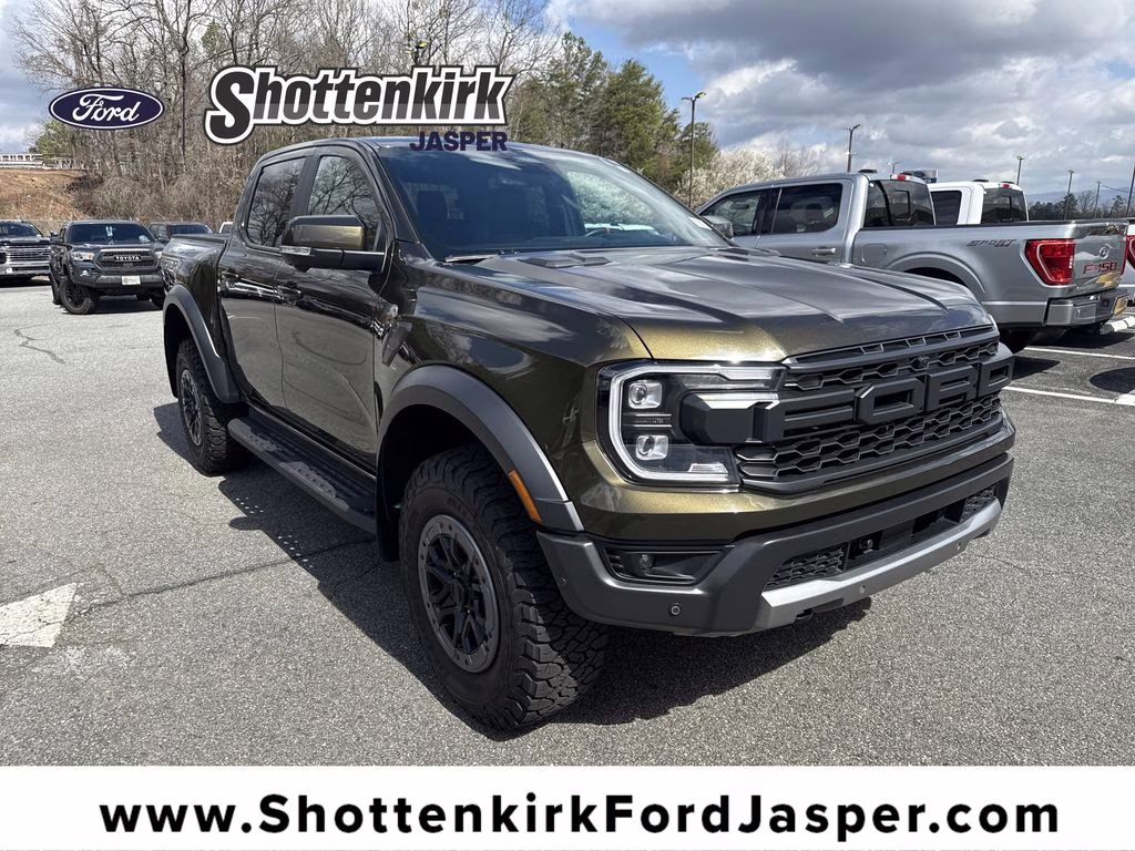 2024 Shelter Green Metallic Ford Ranger Raptor 4X4 Truck