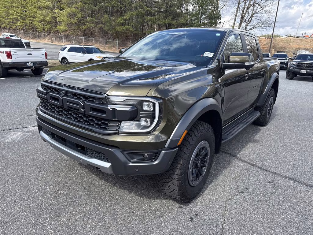 2024 Shelter Green Metallic Ford Ranger Raptor 4X4 Truck