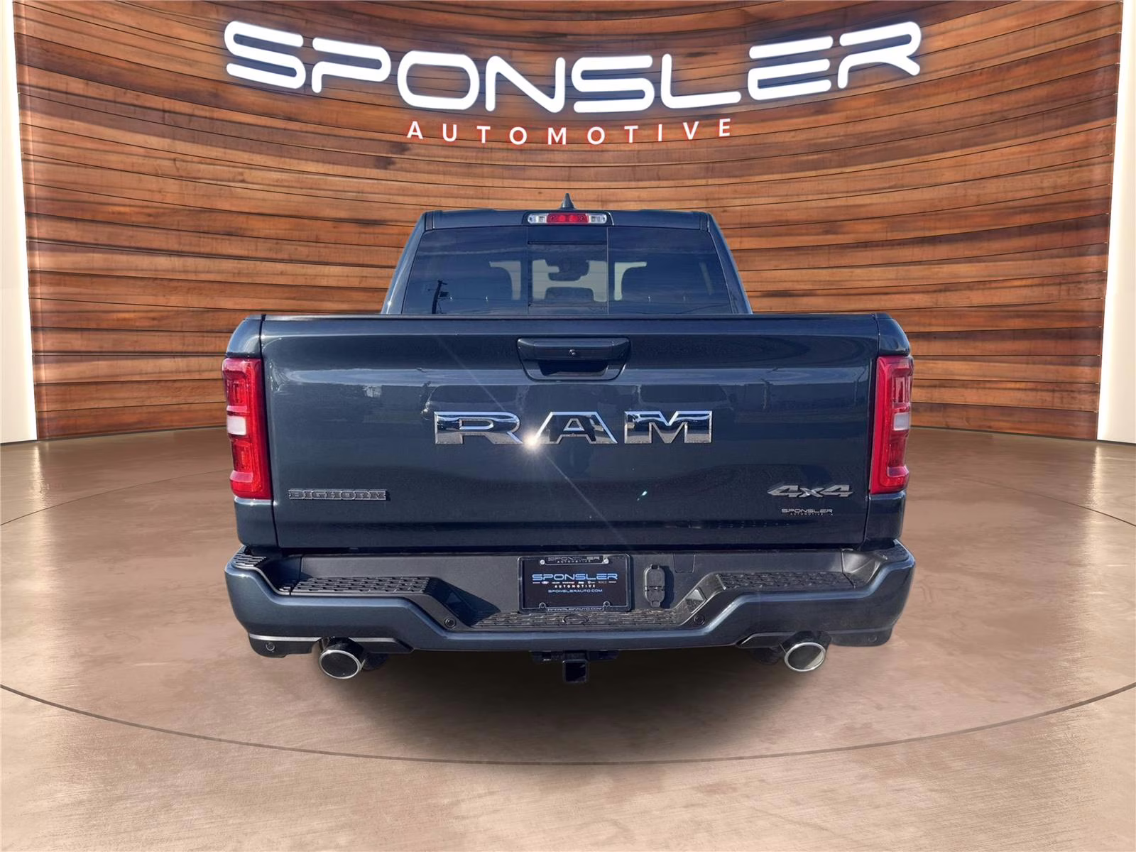 2026 Forged Blue Metallic Ram 1500 Big Horn 4X4 Truck