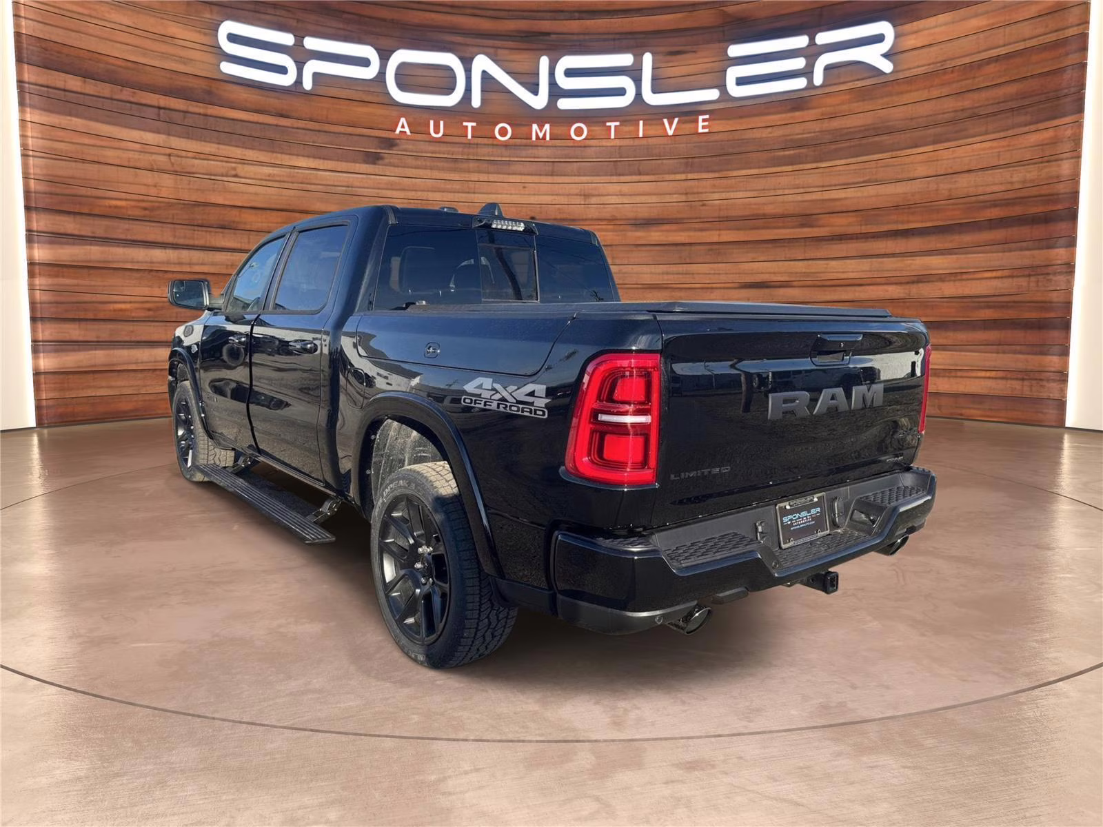 2026 Diamond Black Crystal Pearlcoat Ram 1500 Limited 4X4 Truck