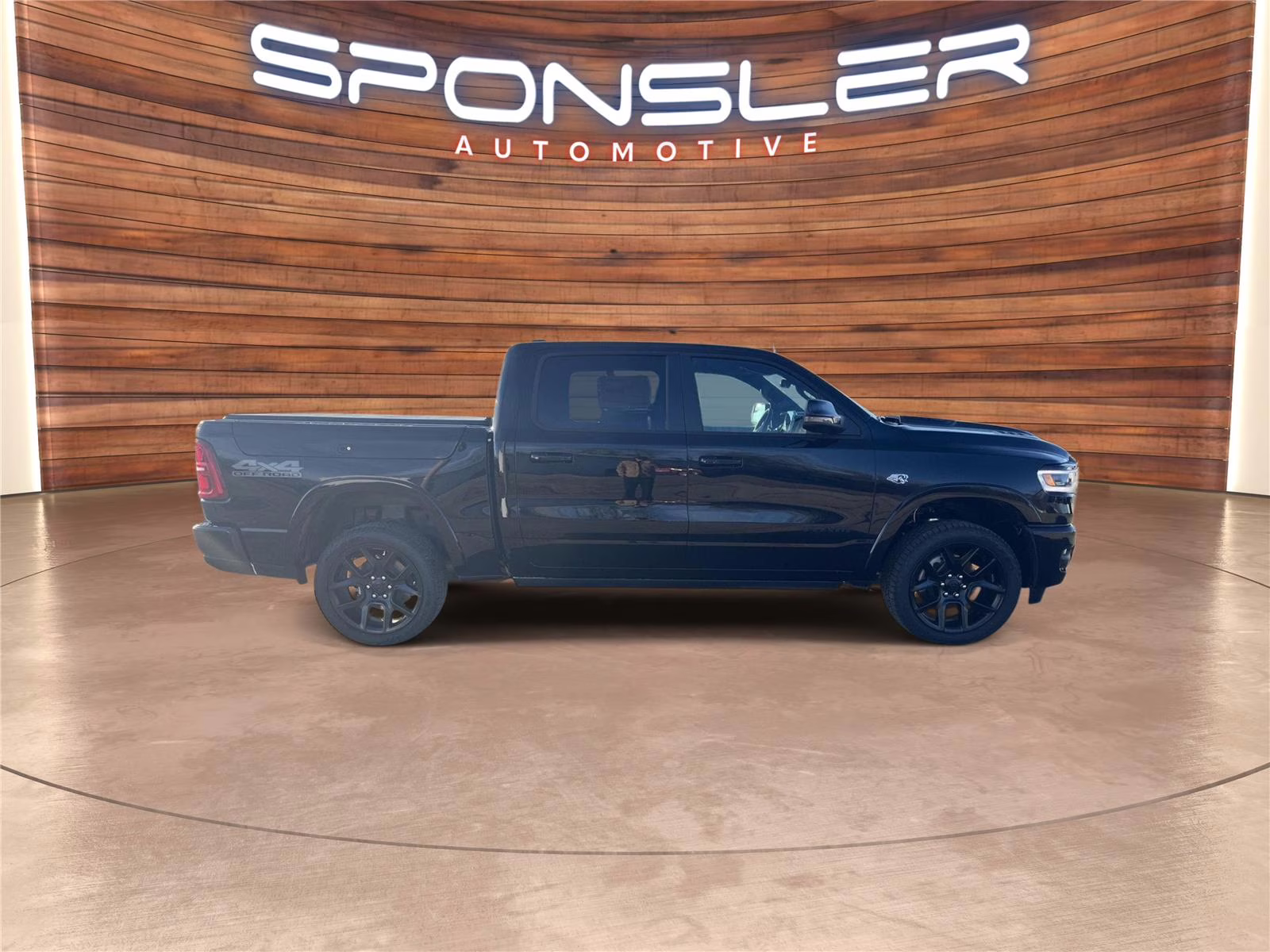 2026 Diamond Black Crystal Pearlcoat Ram 1500 Limited 4X4 Truck