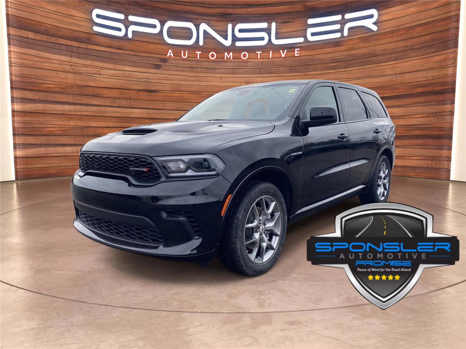 2026 DB Black Clearcoat Dodge Durango GT HEMI V8 AWD SUV