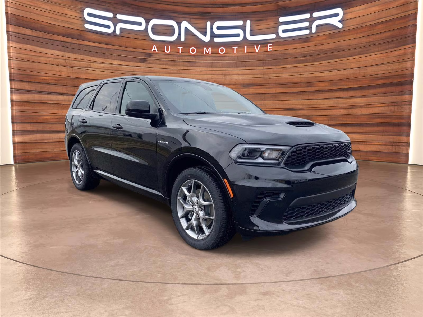 2026 DB Black Clearcoat Dodge Durango GT HEMI V8 AWD SUV