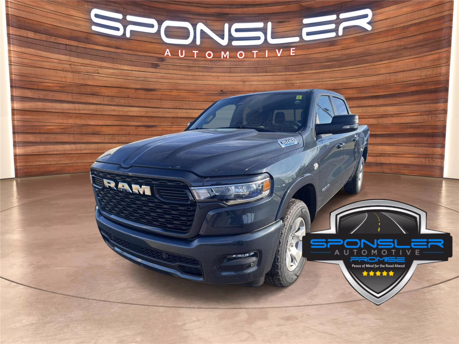 2026 Forged Blue Metallic Ram 1500 Big Horn 4X4 Truck