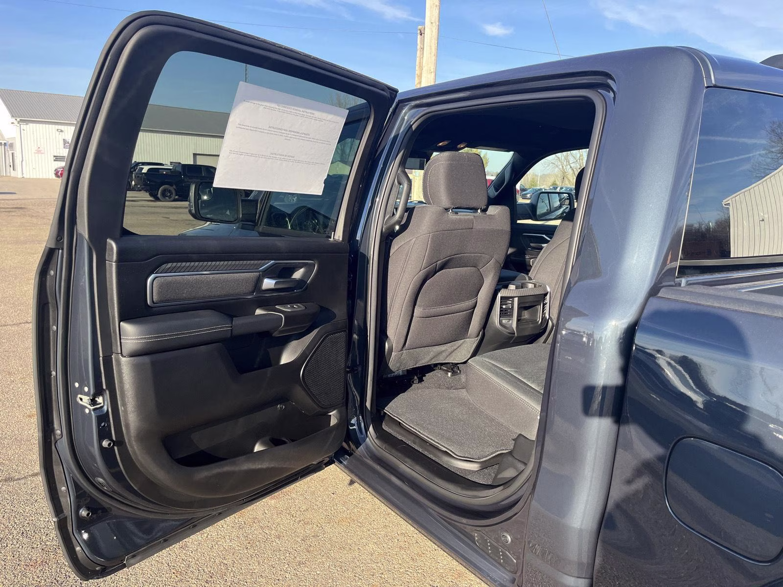 2026 Forged Blue Metallic Ram 1500 Big Horn 4X4 Truck