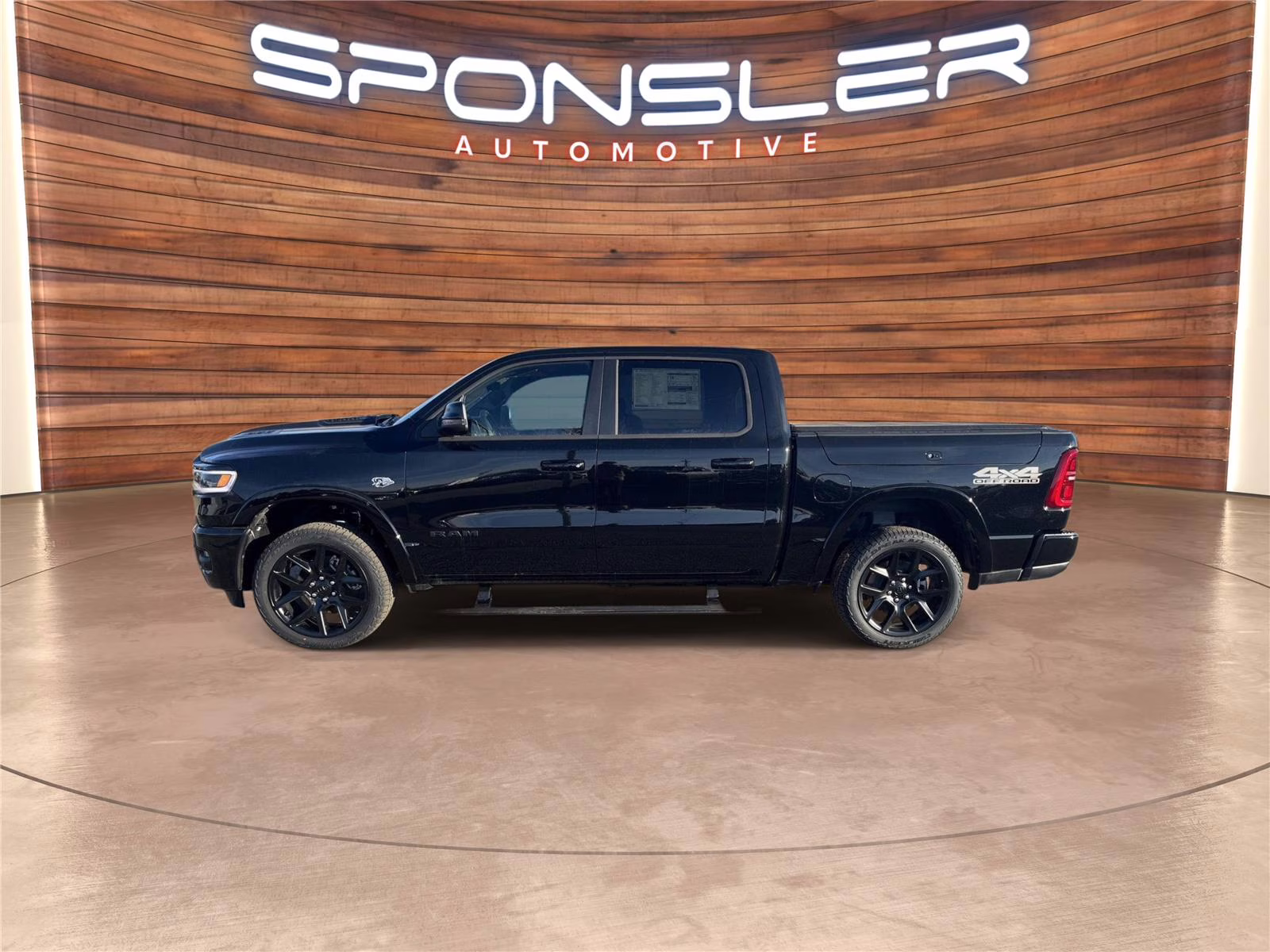 2026 Diamond Black Crystal Pearlcoat Ram 1500 Limited 4X4 Truck