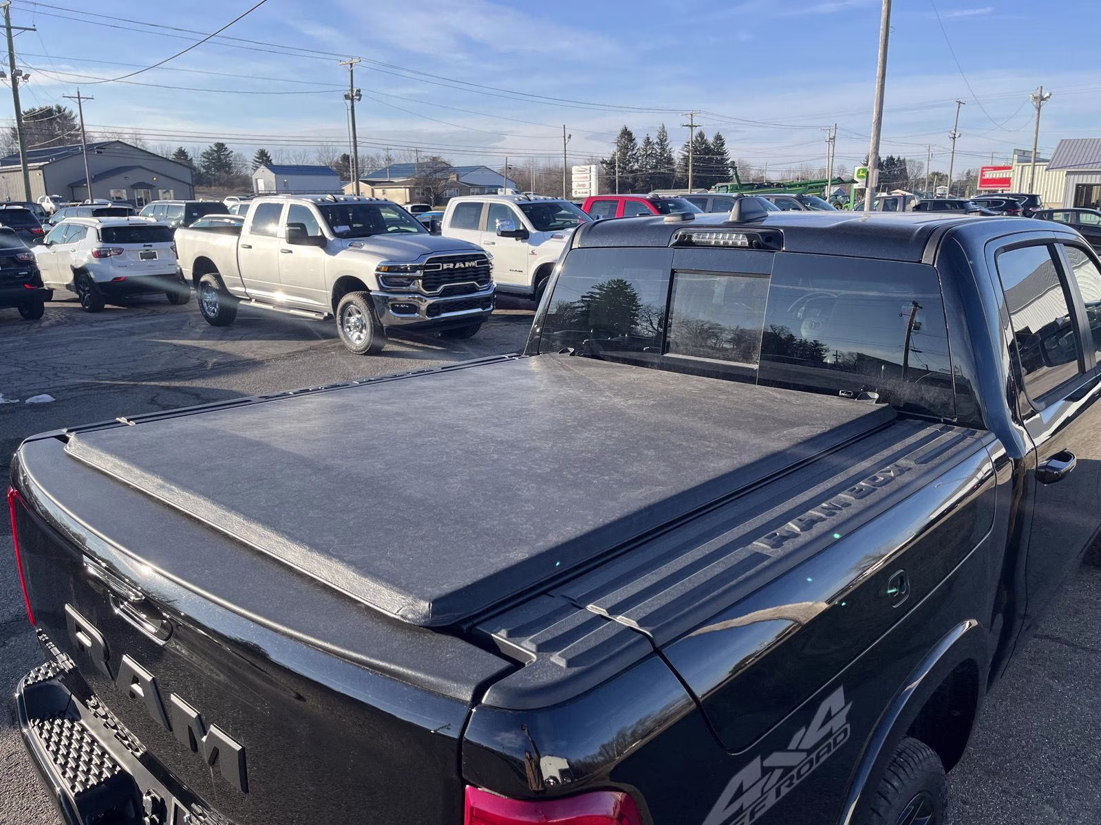 2026 Diamond Black Crystal Pearlcoat Ram 1500 Limited 4X4 Truck
