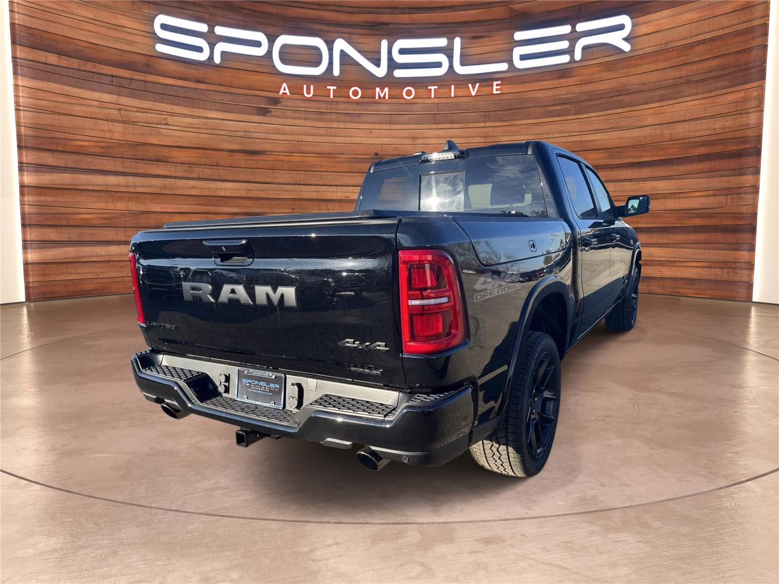 2026 Diamond Black Crystal Pearlcoat Ram 1500 Limited 4X4 Truck