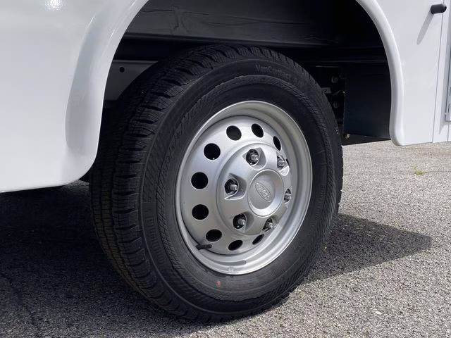 2025 Oxford White Ford Transit Cargo Van Base AWD Truck