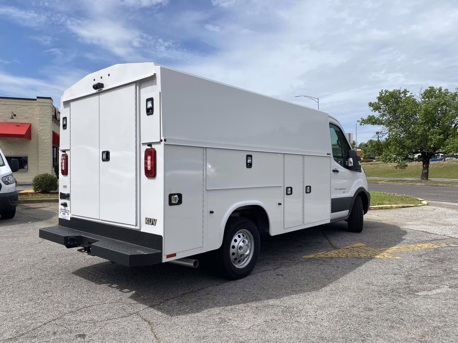 2025 Oxford White Ford Transit-350 Base AWD Truck