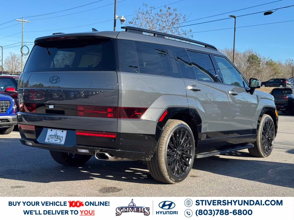 2026 Ecotronic Gray Hyundai Santa Fe Calligraphy FWD SUV