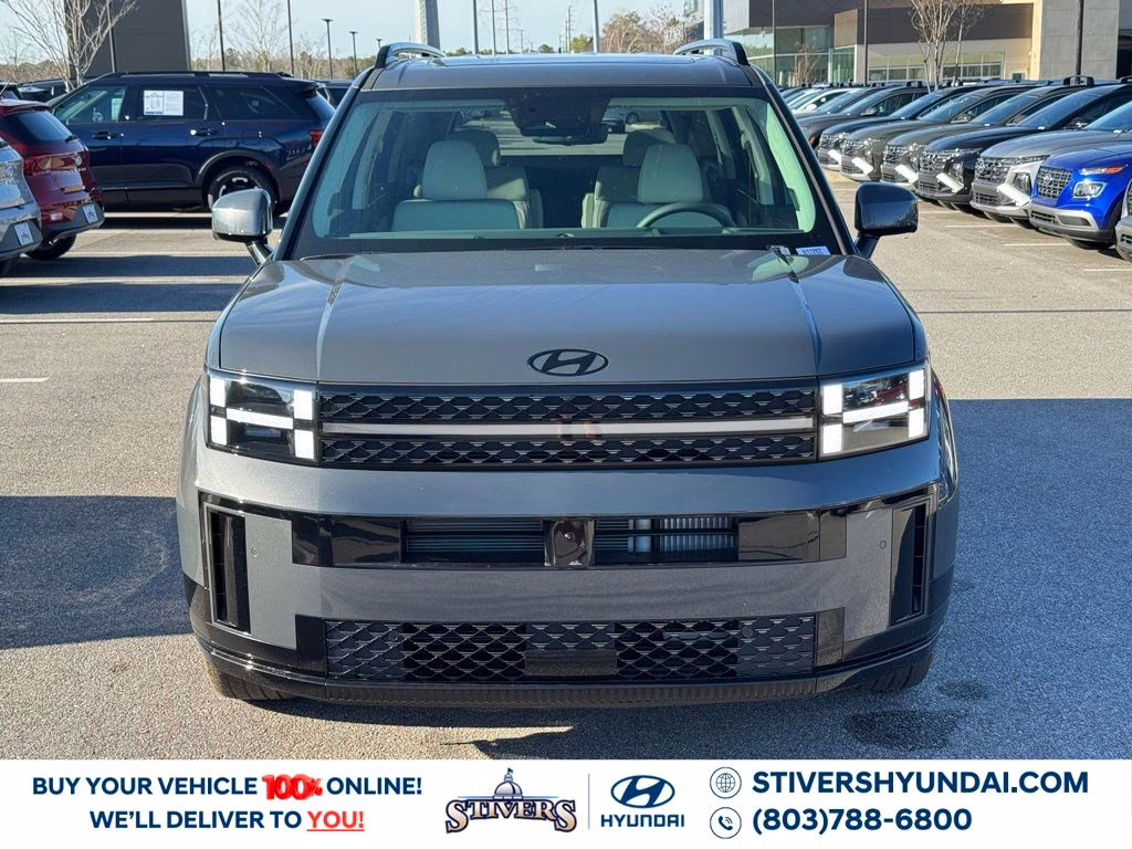 2026 Ecotronic Gray Hyundai Santa Fe Calligraphy FWD SUV