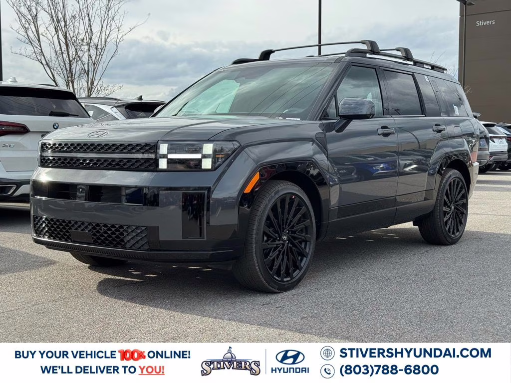 2026 Ecotronic Gray Hyundai Santa Fe Calligraphy AWD SUV