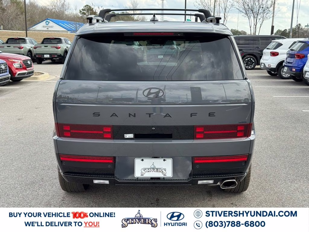 2026 Ecotronic Gray Hyundai Santa Fe Calligraphy AWD SUV