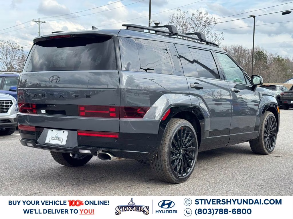 2026 Ecotronic Gray Hyundai Santa Fe Calligraphy AWD SUV