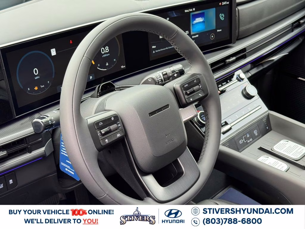 2026 Ecotronic Gray Hyundai Santa Fe Calligraphy AWD SUV