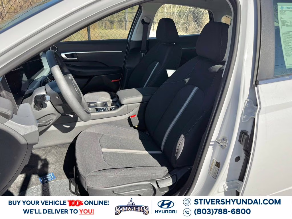 2026 Serenity White Hyundai Sonata SE FWD Sedan
