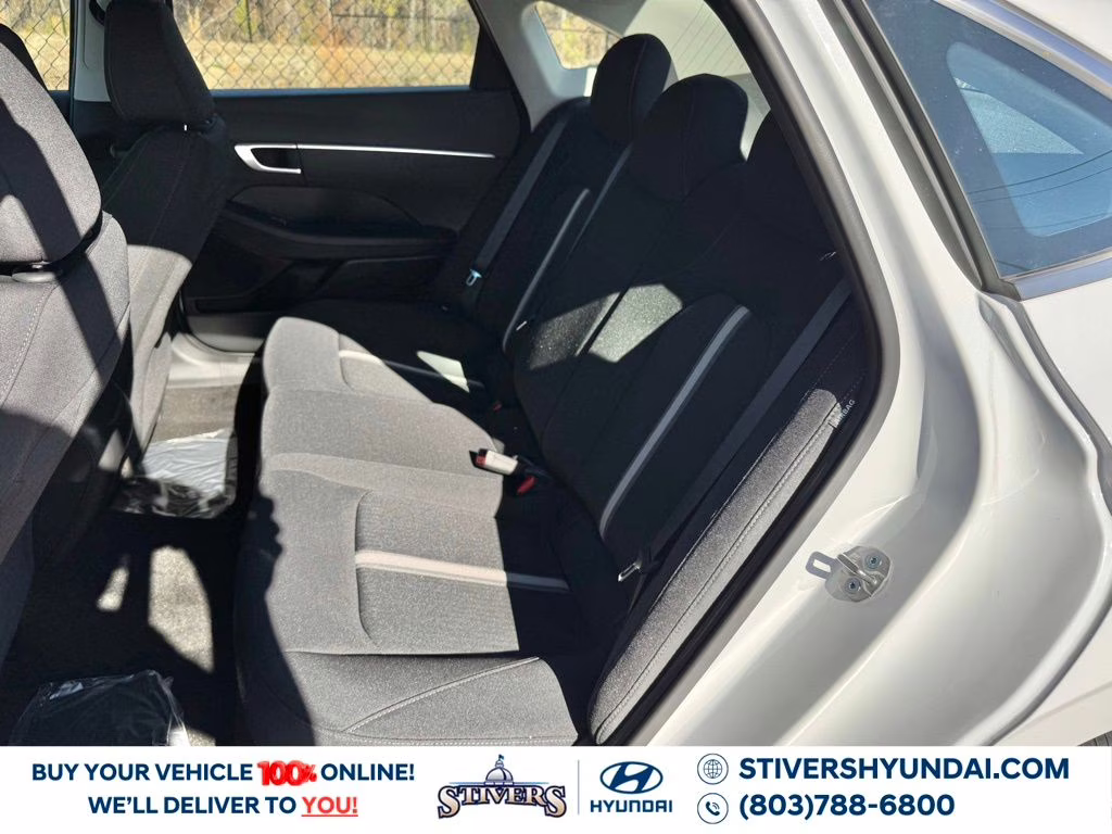 2026 Serenity White Hyundai Sonata SE FWD Sedan