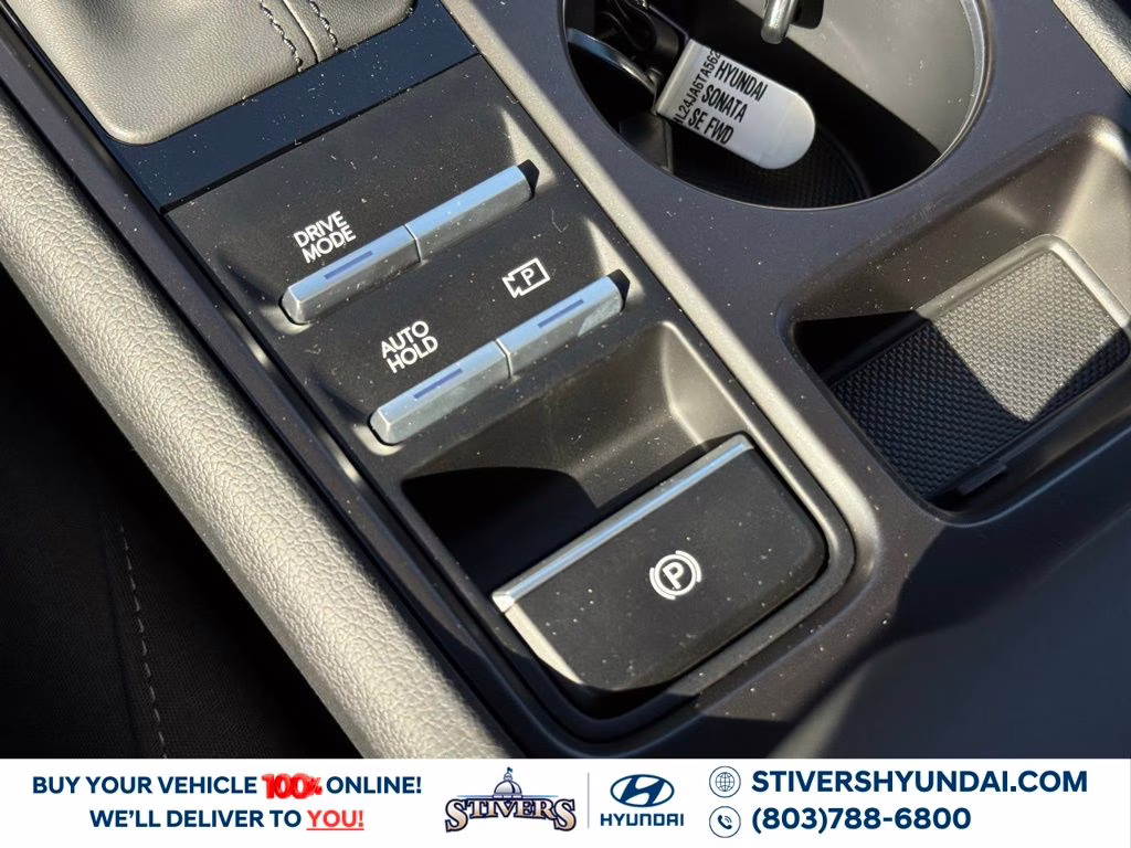 2026 Serenity White Hyundai Sonata SE FWD Sedan