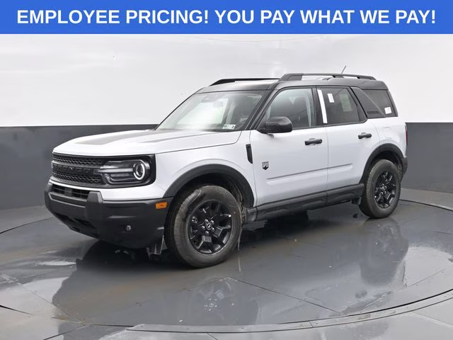 2026 White Metallic Ford Bronco Sport Big Bend 4X4 SUV