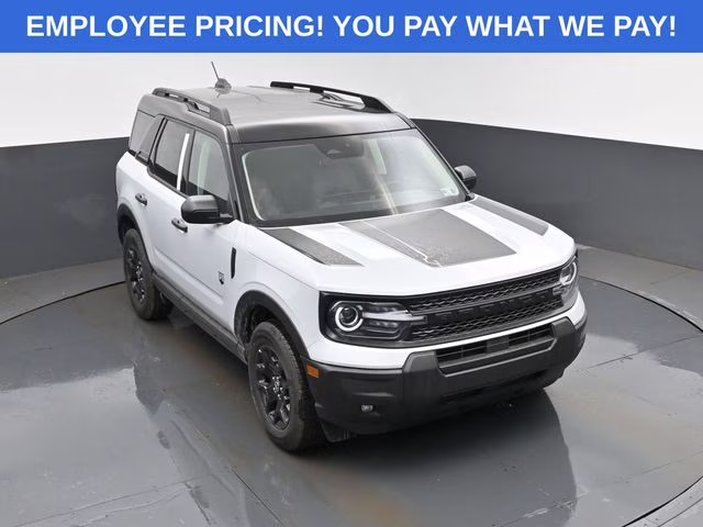 2026 White Metallic Ford Bronco Sport Big Bend 4X4 SUV