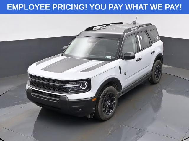 2026 White Metallic Ford Bronco Sport Big Bend 4X4 SUV