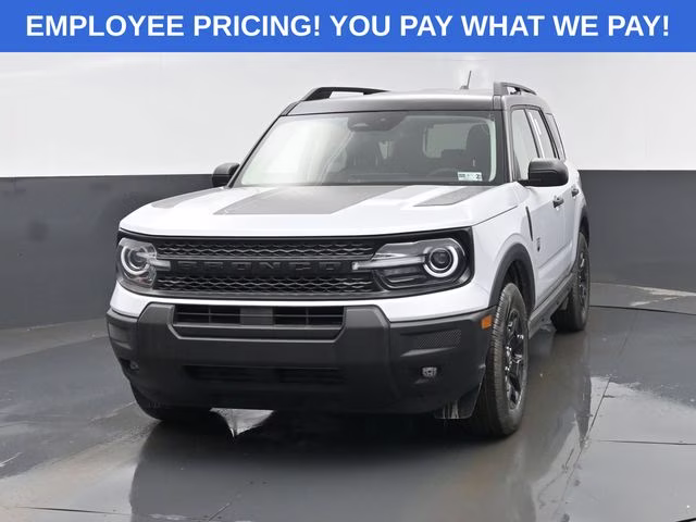2026 White Metallic Ford Bronco Sport Big Bend 4X4 SUV