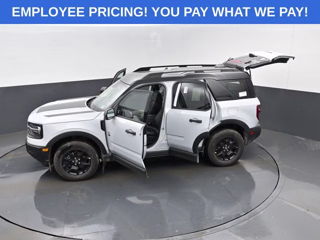 2026 White Metallic Ford Bronco Sport Big Bend 4X4 SUV