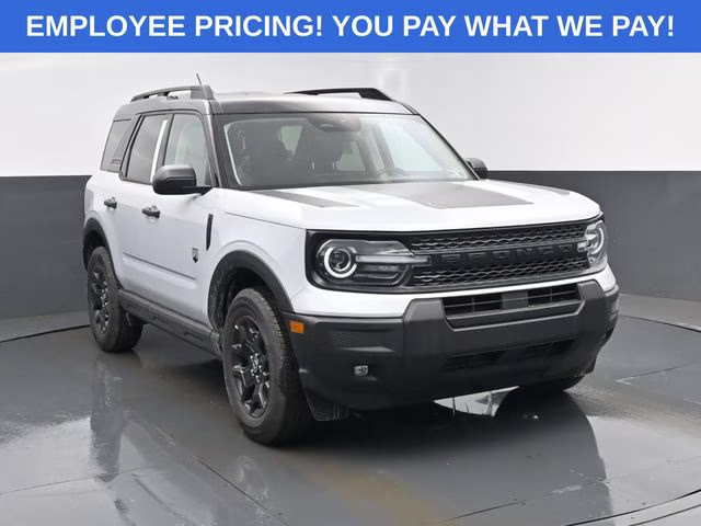 2026 White Metallic Ford Bronco Sport Big Bend 4X4 SUV