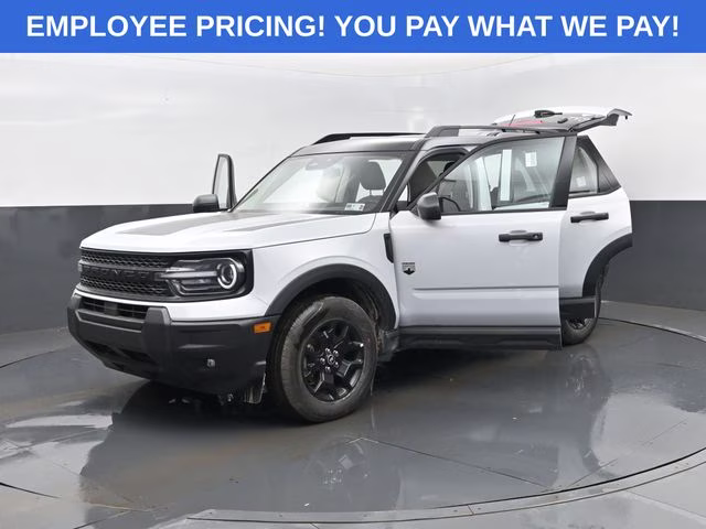 2026 White Metallic Ford Bronco Sport Big Bend 4X4 SUV
