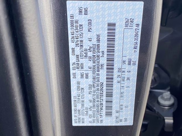 2026 Carbonized Gray Metallic Ford Super Duty F-250 SRW XL 4X4 Truck