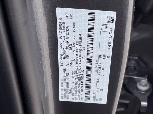 2026 Carbonized Gray Metallic Ford Super Duty F-250 SRW XLT RWD Truck